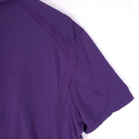Lululemon Metal Vent Tech Polo XL Purple - Picture 8 of 10